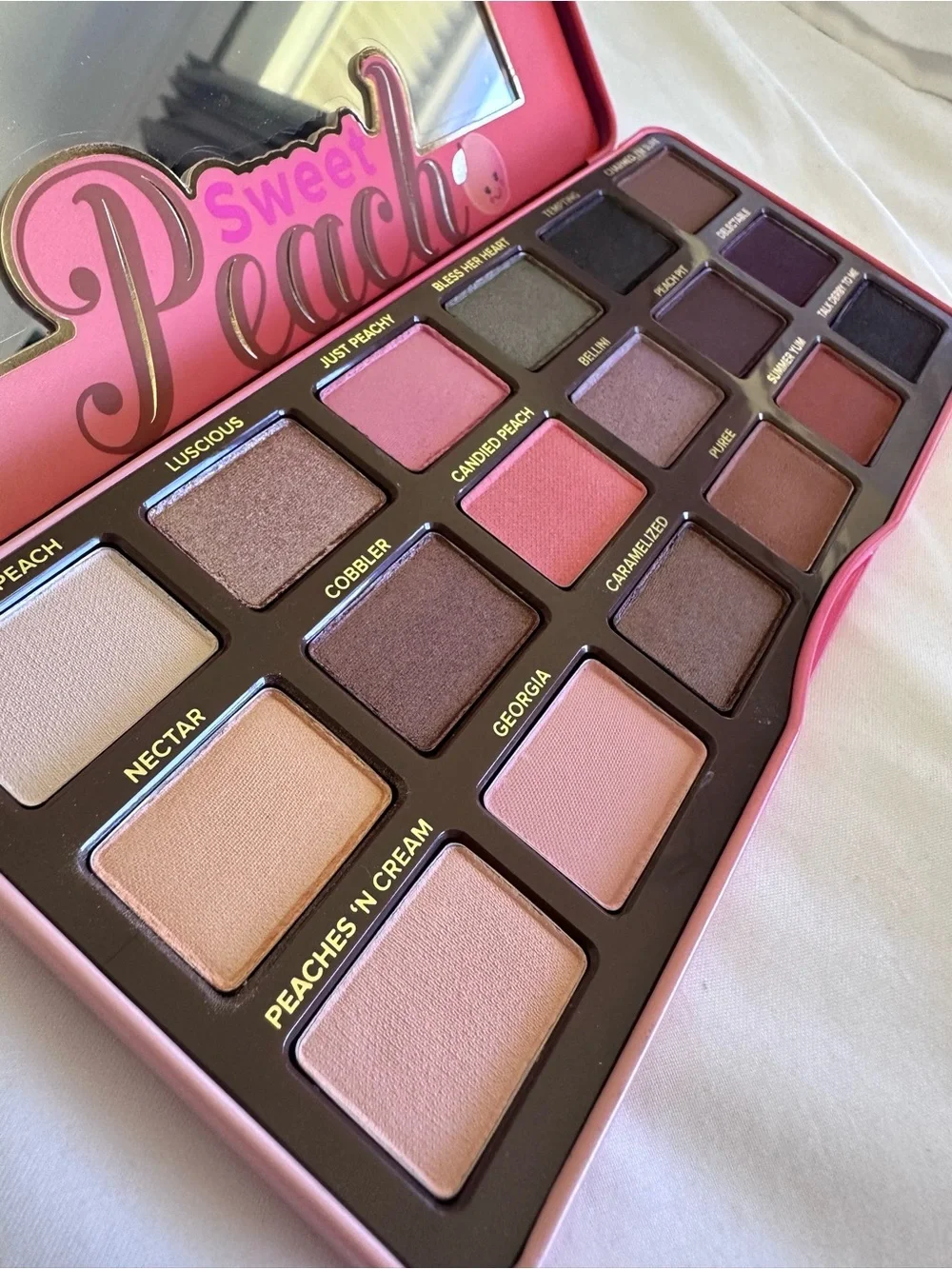 Too Faced Sweet Peach Eyeshadow Palette - Peach & Pink Tones